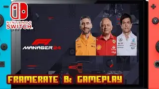 F1® Manager 2024 — (Nintendo Switch) — частота кадров и игровой процесс
