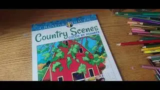 Color and chat Country scenes by George Toufexis.