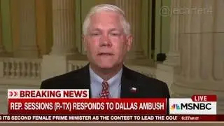Rep Pete Sessions blames Dallas tragedy on Obama weakness