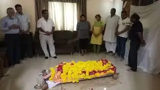 Late Om Prakash Gupta ji.. Antimdarshan 1 Vadodara