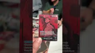 GP LUFFY LEADER EB02 Alt in hand #optcg #eb02