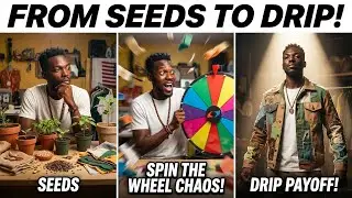 SEEDS to DRIP?! SPIN THE WHEEL x ECO FASHION CHAOS!! #ReppinDaGreens-A-Thon