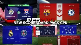 PES 2017 SCOREBOARD PACK 2025