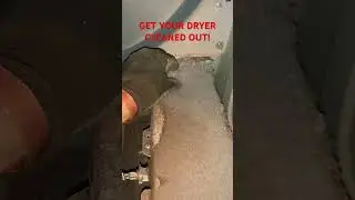 GET YOUR DRYER CLEANED! #diy #dryer #appliancerepair