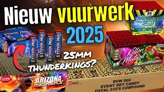 Nieuwe thunderkings + compounds | Rubro Vuurwerk 2025
