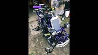 YAMAHA BANSHEE BUILD #banshee350 #banshee #clean #purple #atv #build #rd350