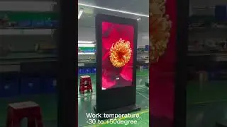 outdoor advertising totem kiosk CMS software led display digital signage and display