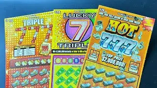 Found some old tickets‼️ Battle of the Triple 7&rsquo;s‼️ Georgia lottery tickets 💰💰💰