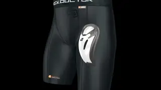 SHOCK DOCTOR 221 CORE COMPRESSION SHORT WITH BIO FLEX CUP