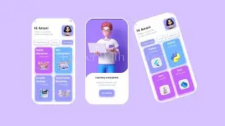 📚 Education App UI Design in Flutter
