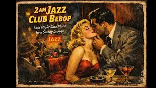 2AM Jazz Club Bebop 🌃 Smoky Bebop Jazz Lounge — Late Night Background Music