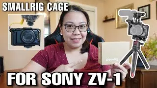 SMALLRIG Cage for SONY ZV-1 | Unboxing + Quick Review