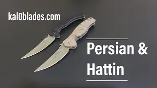 Emerson Knives Quick comparison between the Persian and the Hattin