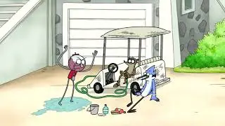 Regular Show Think Positive Benson tells Mordy and Rigs to Get out of my sight Sam Marin JG Quintel