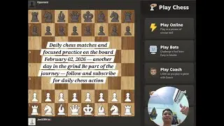 Game 171 of the Chess Hustle &mdash; the grind never stops♟️ #chess  #chesslife #chessbattle #grandmaster