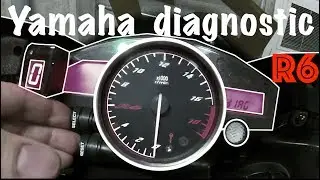 HOW TO: YAMAHA R6 DIAGNOSTIC MODE / MENU
