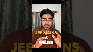 JEE против WBJEE: что сложнее? || Как взломать WBJEE и JEE? | Полное объяснение стратегии❌#wbjee2026