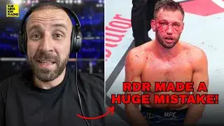 Реакция: Рейнир де Риддер сдался на UFC Vancouver, совершив ОГРОМНУЮ ошибку!