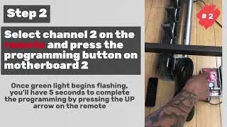 How to program a multi channel remote and wall switch