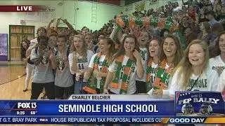 FOX 13 Pep Rally: Seminole High School