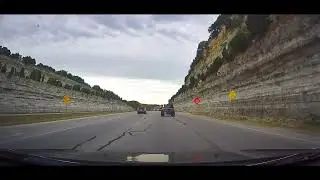 Scenic Drive Along N Capital of Texas Highway (Loop 360) In Austin, Texas