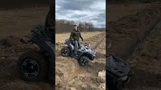 Квадроцикл Bashan Explorer 300 4&times;2 чуть не влип (((