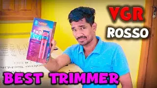 VGR Rosso Professional Hair Trimmer