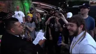Rich Chigga Surprises Post Malone with Mariachi Band Singing &ldquo;Congratulations&rdquo;!