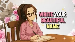 Writing your Name Live Beautifully ✍❤
