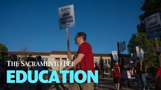 Scenes and Voices of Sacramento, California, Teacher's Strike