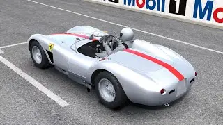 Ferrari 500 TRC Track POV at Porsche Test Track