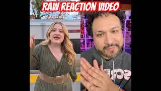 RAW REACTION VIDEO (this ONE is AMAZING)😳😳 #shorts #reaction #music