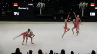 Miss Valentine 2017.FIG RG Junior Group Final.Germany.5-clubs.GER