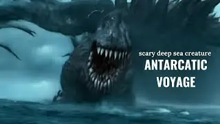 Antarctic Voyage: Terrifying  Scary Deep Sea Creature Encounter in the Dark Passage