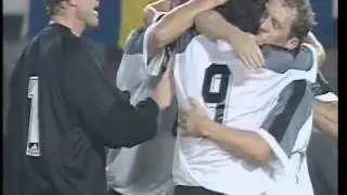 Fussball WM Quali 1997 1998 &Ouml;sterreich gegen Schweden 1 zu 0 Traumtor Andreas Andi Herzog