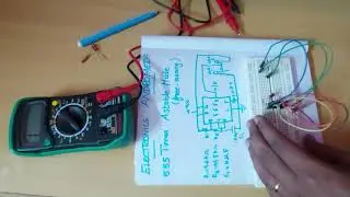 Time Delay Circuit Using 555 Timer
