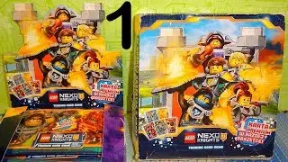 Lego Nexo Knights TCG Booster Box 24 packs Ultra Rare Holo Cards Part 1 Opening kolekcja kart