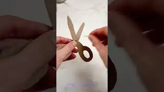 Safe Cardboard Scissors For Kids ✂️ So Easy And Fun!