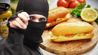 Lanche de frango vegetariano - Ninja Kitchen