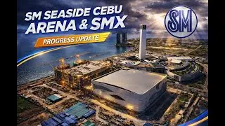 SM Seaside Cebu Arena & SMX Progress Update | 4K Aerial View (January 2026)