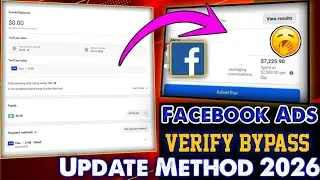 Facebook Ads Master & Visa Card Verify Bypasse Update Method 2026| Threshold Update Method 2026