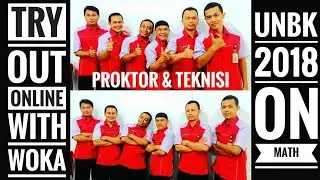 Try Out UNBK dengan Aplikasi Woka