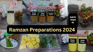 Ramzan Preparations 2024 | Meal Prep For Ramadan | easy tips & tricks Special Ramadan vlog
