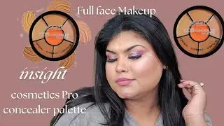 कंसीलर Insight cosmetic pro concealer palette से करे फुल फेस मेकअप  #insightcosmetic #2026 