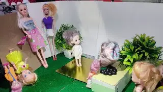 Assembly Time Mein Badi Galti😂🤣 😲 | School Dolls Funny Story anytime dolls video 🧚🤣 Barbie doll 🧚💃😇