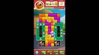 Toon Blast Level 11008 - NO BOOSTERS 🐻🐺🐱 | SKILLGAMING ✅