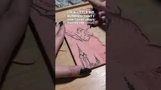 Color layer carving November's Gargoyle #art #printmaking #artandcraft