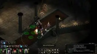 Pillars Of Eternity - Fighting Raedric (HARD) (no cheesy strats / no luring)