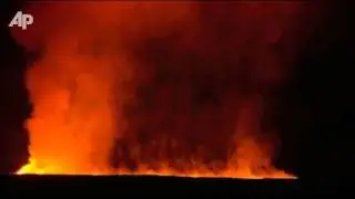 Raw Video: African Volcano Erupts