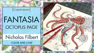 {LIVESTREAM} Pt. 2 ~ Fantasia ~ Nicholas Filbert ~ Caran D'Ache Pablos